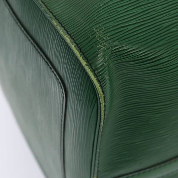 LOUIS VUITTON Epi Keepall 60 Boston Bag Green M42944 LV Auth 85274 - Picture 14 of 16